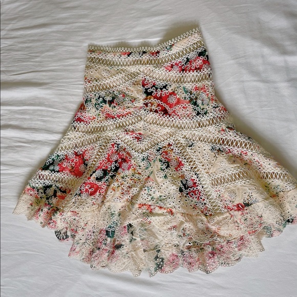 ZIMMERMANN Laelia Diamond Frill  Bralette + Skirt - Picture 9 of 13